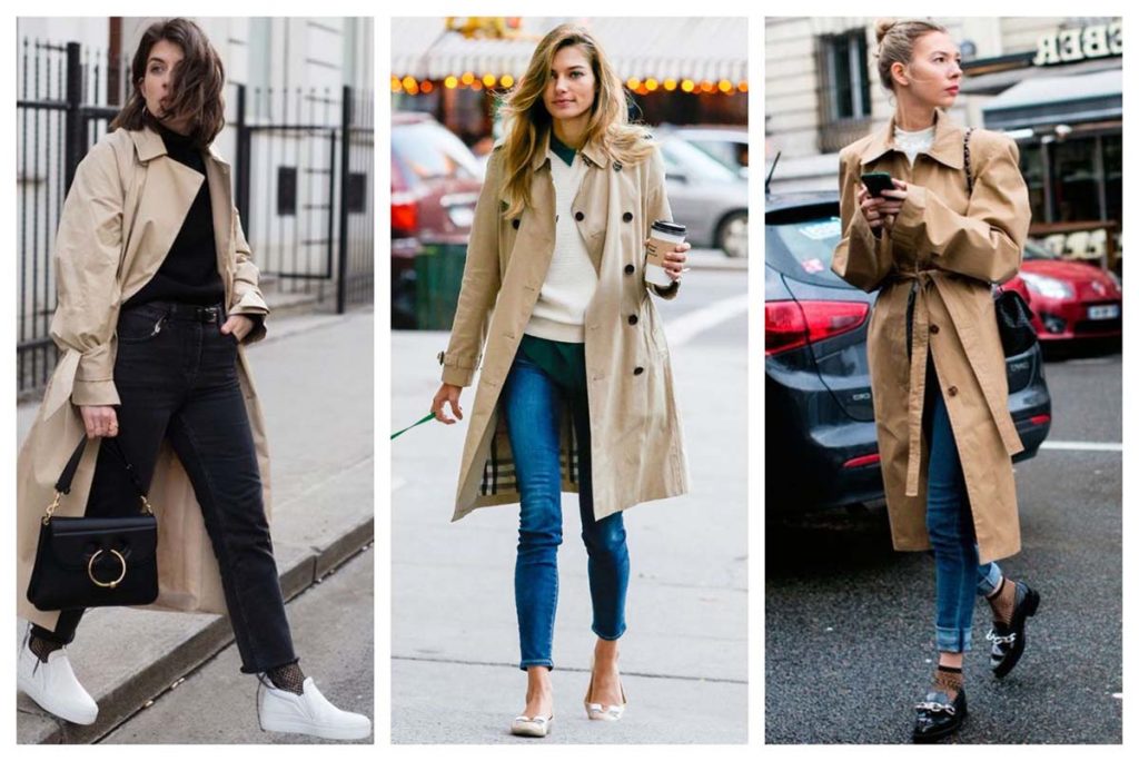 kadın trençkot kombinleri 2021 11 uzun trenckot kombini