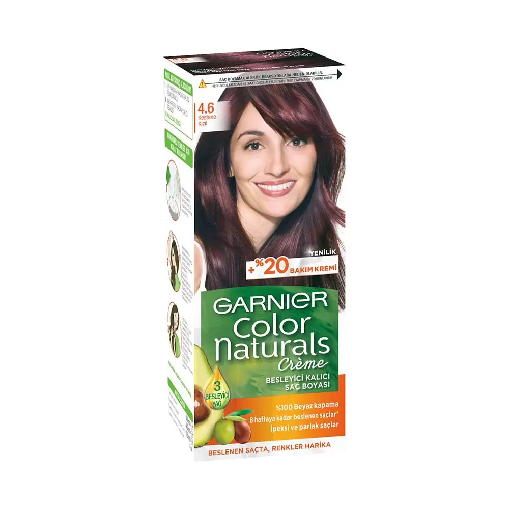 garnier color kestane kizil