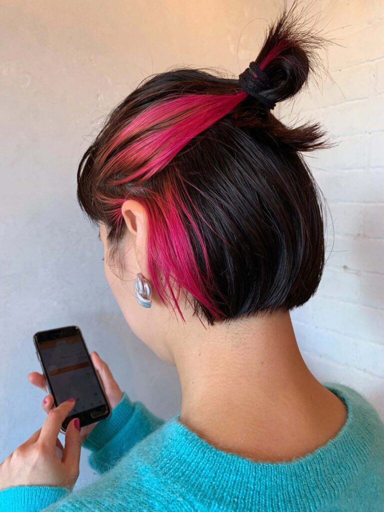 kulak arkası saç boyama modelleri ve fiyatları 9 kulak arkasi sac boyama kirmizi