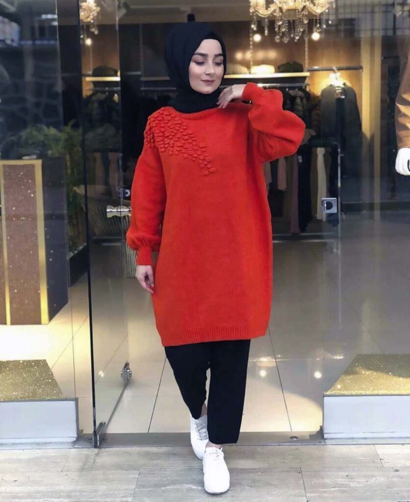 tesettur kazak tunik