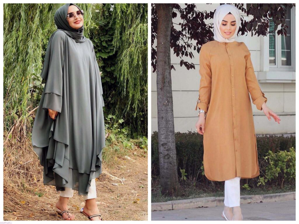 uzun tunik modelleri