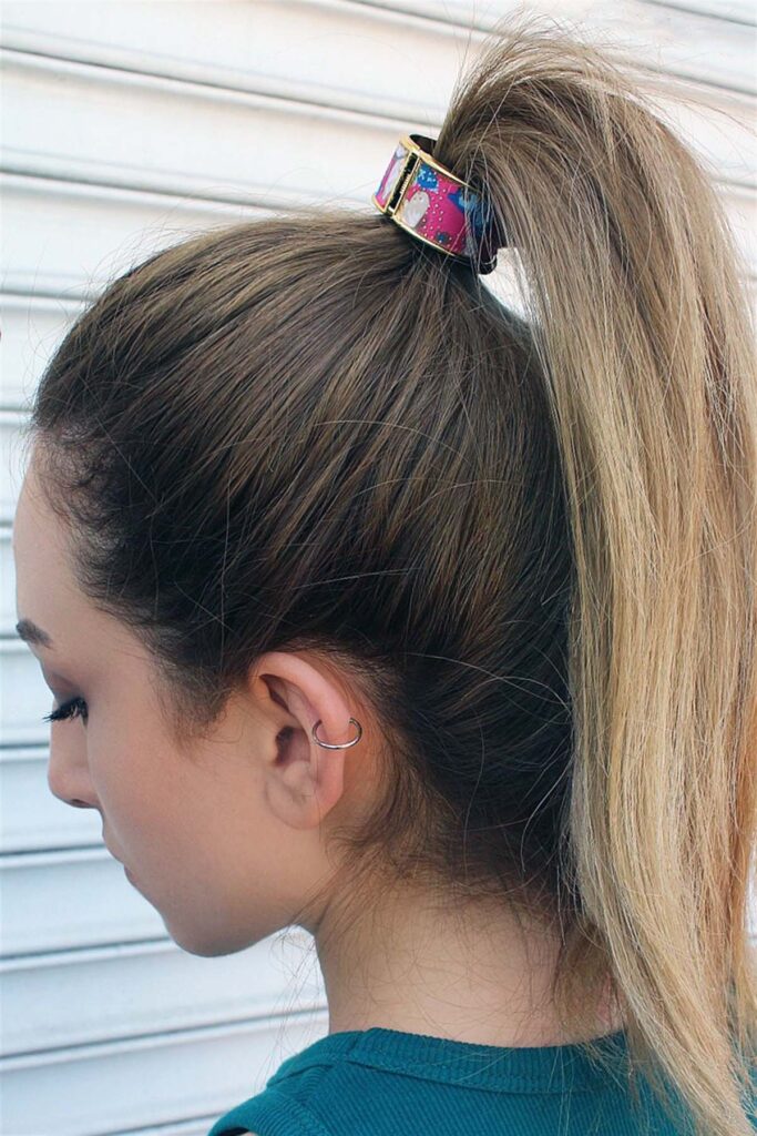 ince telli sac icin at kuyrugu