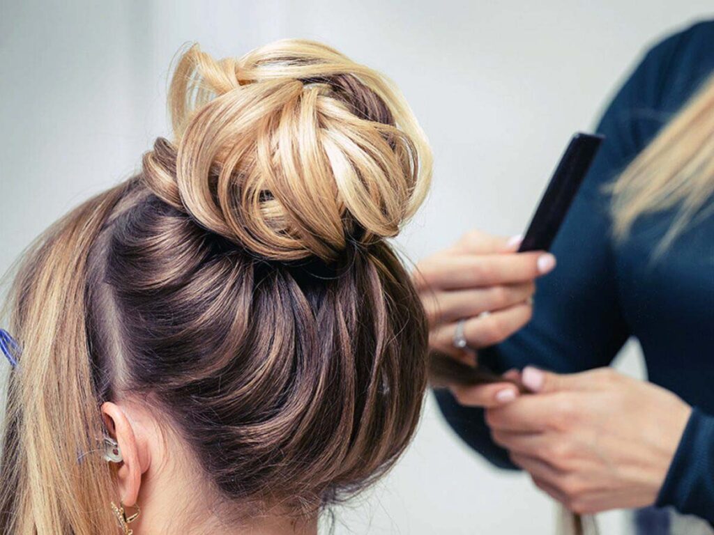 ince telli saclar icin abiye sac modeli