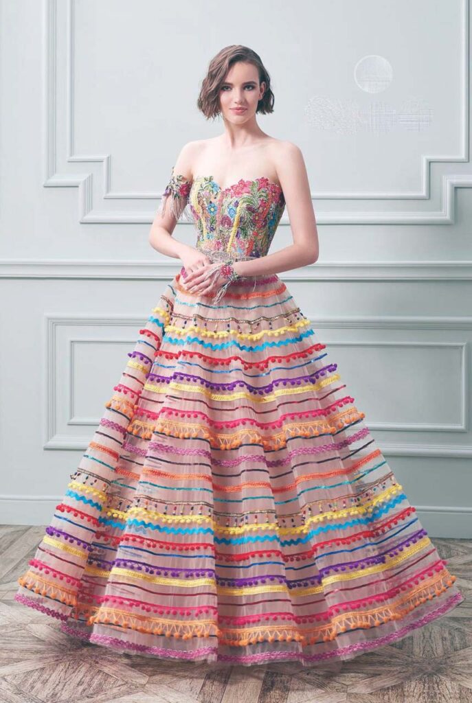 renkli kina elbisesi 2