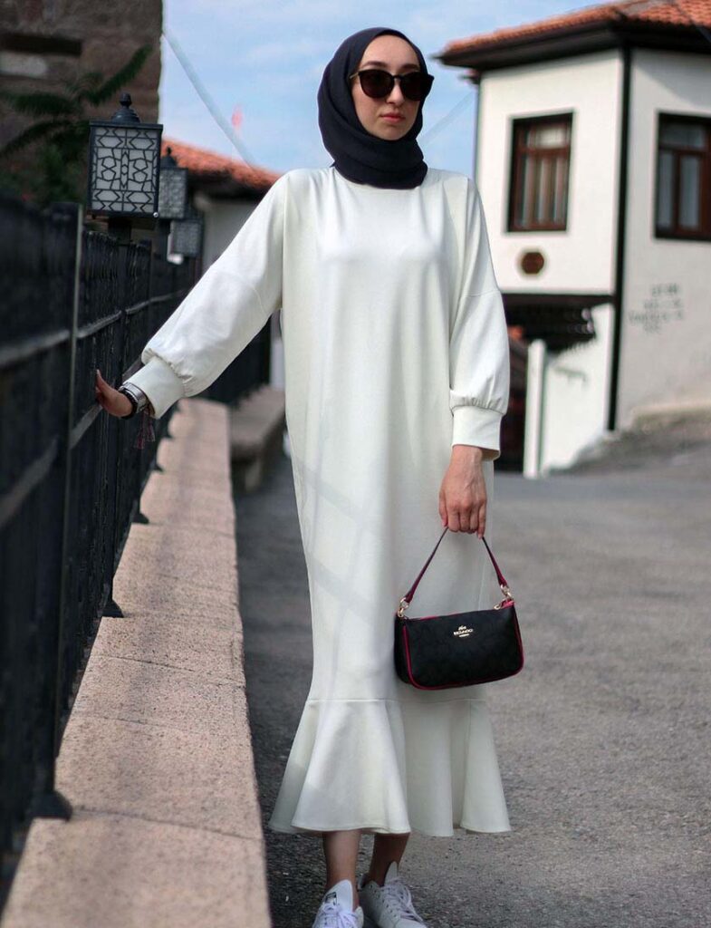 tesettur elbise genc spor 1