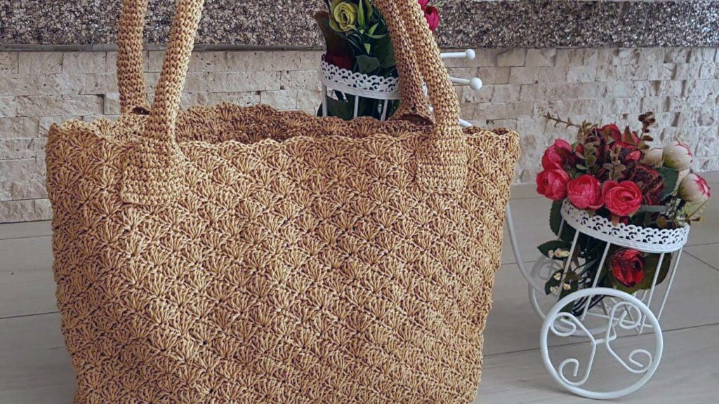 yazlik hasir el cantasi