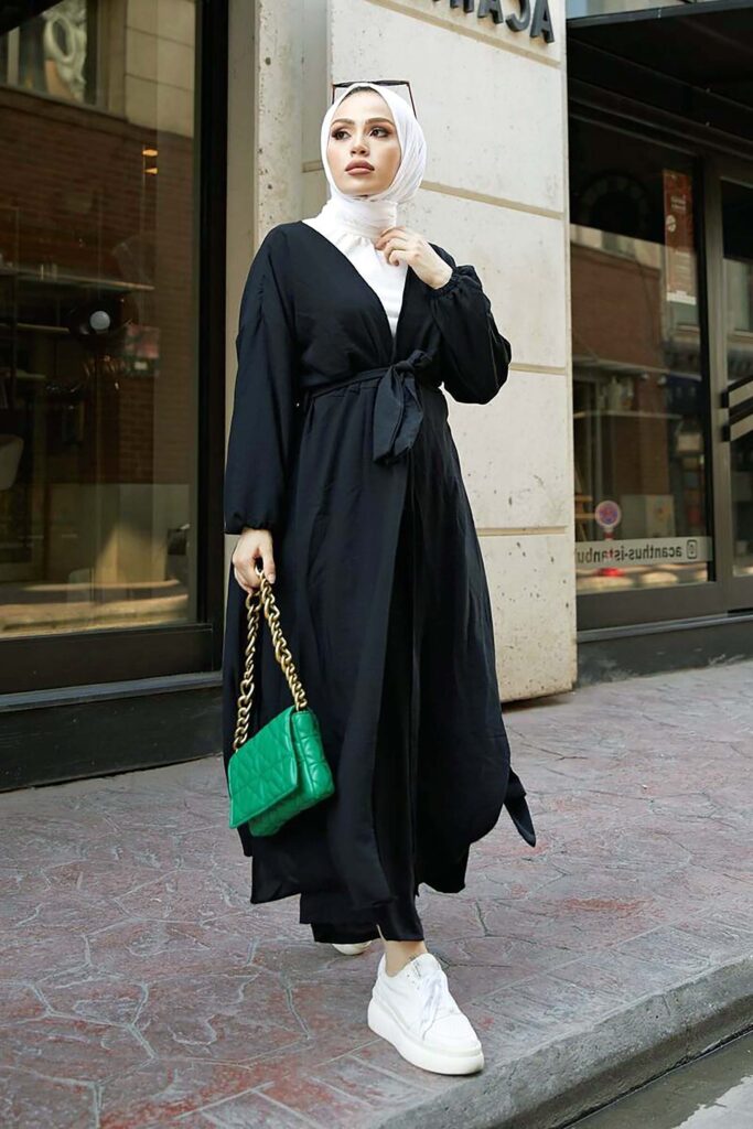 tesettür kimono modelleri 2023-2024 5 tesettur kislik kimono