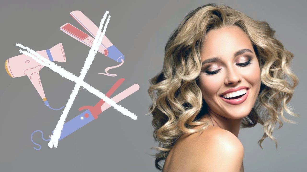 ısı olmadan saç şekillendirme