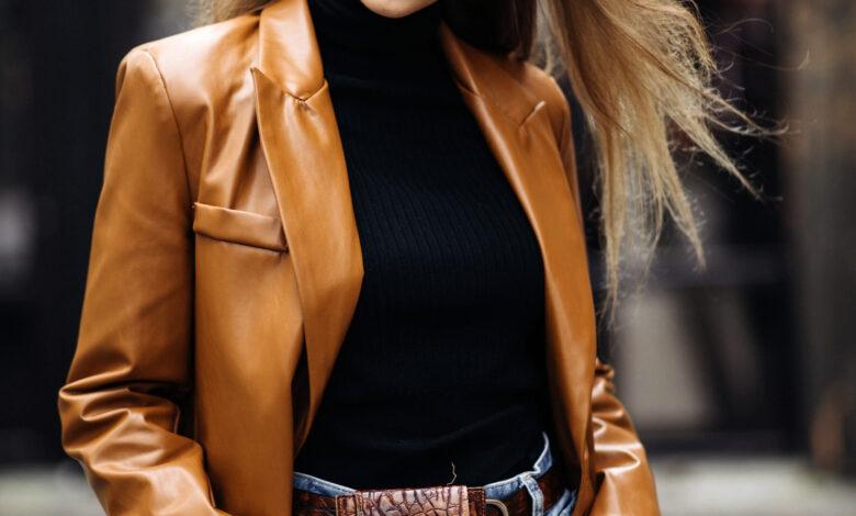 kadın deri ceket modelleri