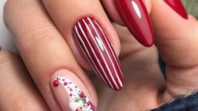 yılbaşı tırnak modelleri 2024 41 yılbaşı tırnak modelleri